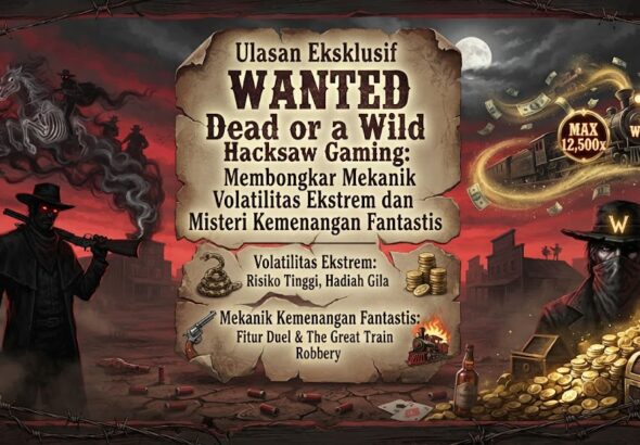 Ulasan Eksklusif Wanted Dead or a Wild Hacksaw Gaming: Membongkar Mekanik Volatilitas Ekstrem dan Misteri Kemenangan Fantastis