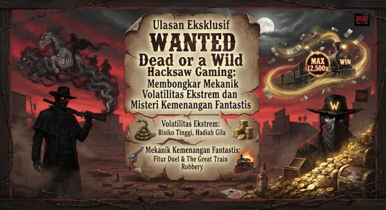 Ulasan Eksklusif Wanted Dead or a Wild Hacksaw Gaming: Membongkar Mekanik Volatilitas Ekstrem dan Misteri Kemenangan Fantastis
